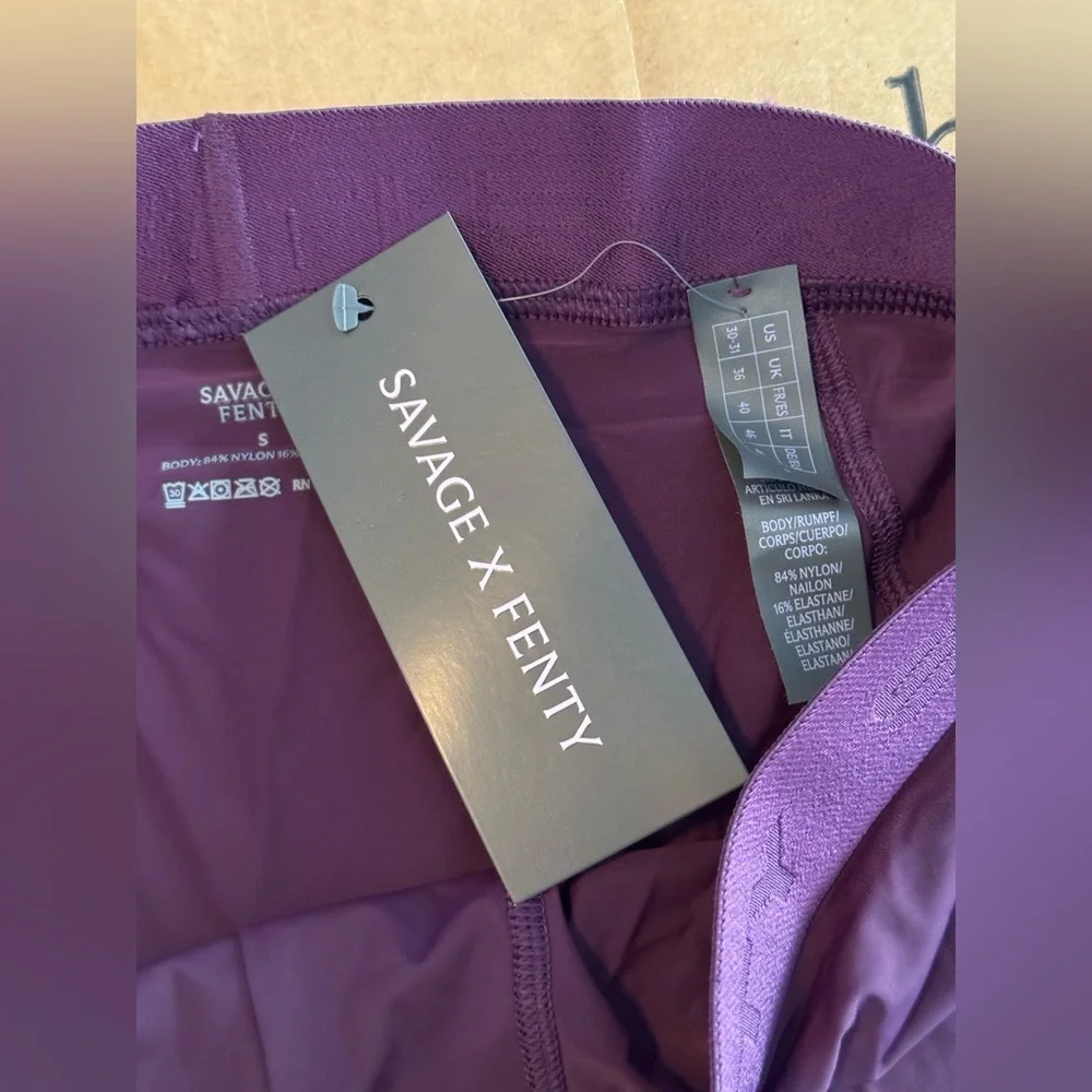 Savage X Fenty Shadow Fit Trunks in Midnight Purple